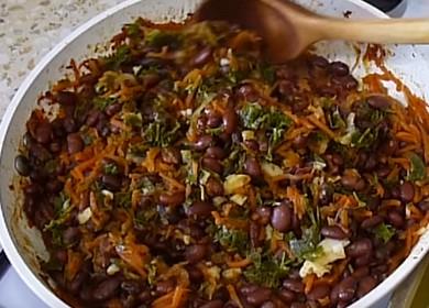 Everything about how to cook red beans on a side dish is delicious and simple.