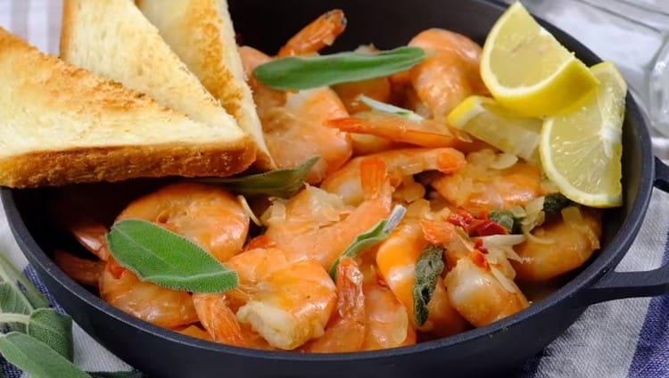 This shrimp recipe is actually very simple.