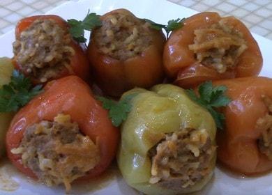 Stuffed peppers with meat and rice - the most delicious recipe 🌶