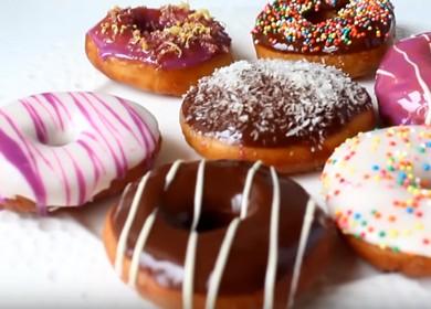 How to learn how to cook delicious donut donuts in a step-by-step recipe 🍩