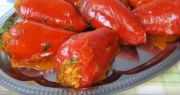 such lean stuffed peppers are very tasty.