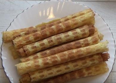 How to learn how to cook delicious thin waffles step by step recipe 🍰