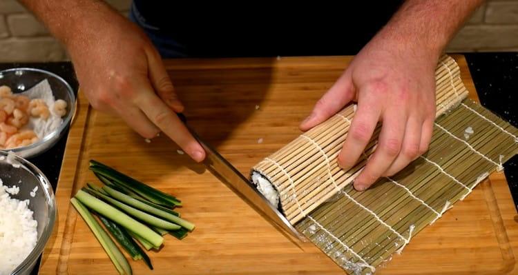 si le remplissage est un peu sorti, pressez-le avec un couteau