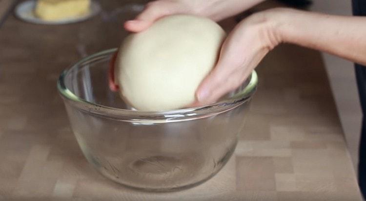 Then the dough needs to be kneaded and refrigerated.