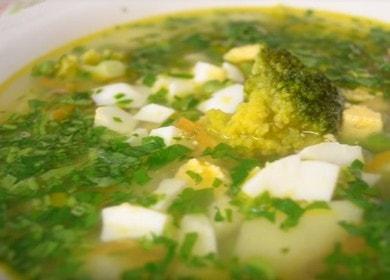 Soupe printanière au brocoli - Facile et saine