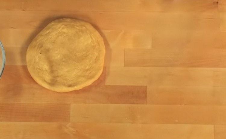 The ravioli dough is ready.