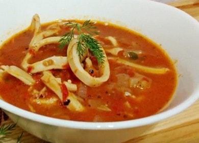 tasty stewed squid: cook with step by step photos.