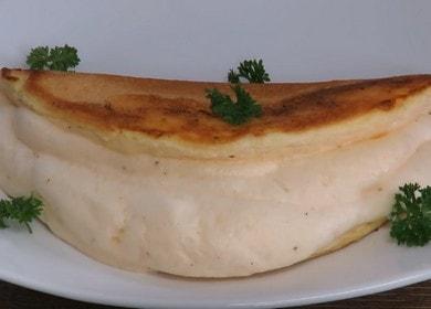 La tortilla francesa más delicada: cocinamos según una receta paso a paso con una foto.