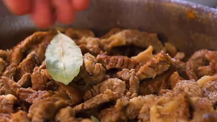 Grandes fundamentos tártaros en una receta paso a paso con foto