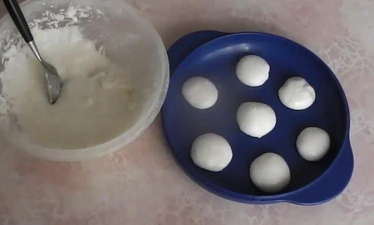 Meringue in the microwave: step by step recipe with photos