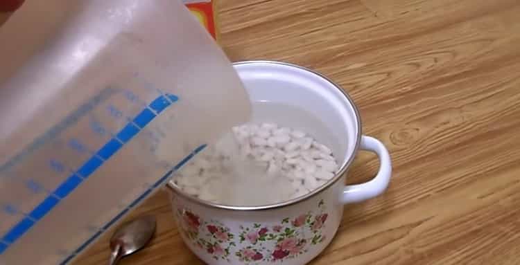 Cuisson des haricots blancs à l'aide d'une recette simple