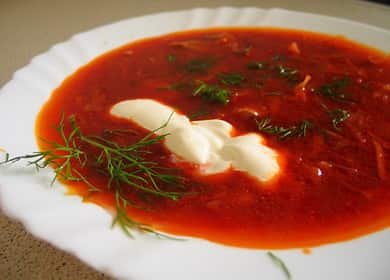 How to learn how to cook delicious borsch with beans 🥣