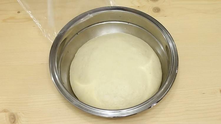 To prepare the dough, connect prepare the dishes
