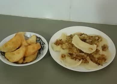 Sabrosas albóndigas fritas con papas