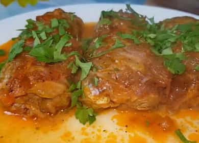 Gentle stuffed cabbage from Beijing cabbage - cook in the oven 🍲