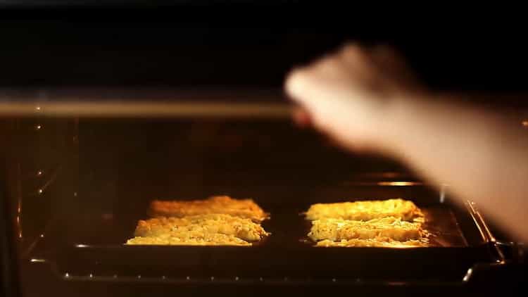 Prepare ingredients for potato pancakes