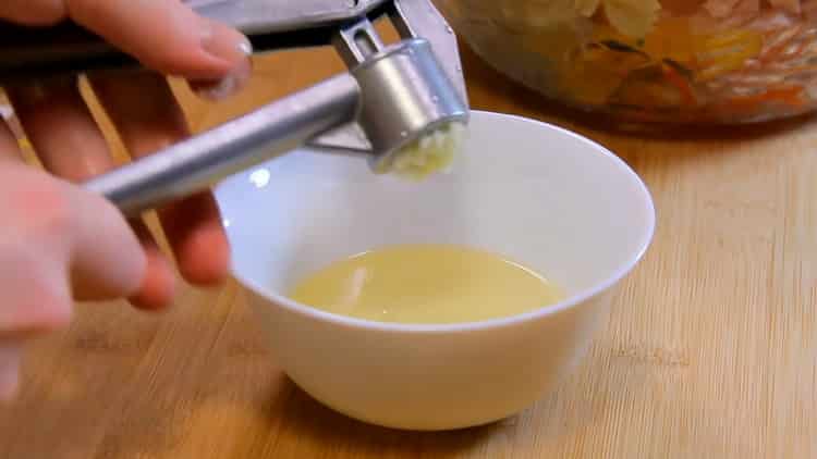 Préparer une vinaigrette pour la salade de pâtes