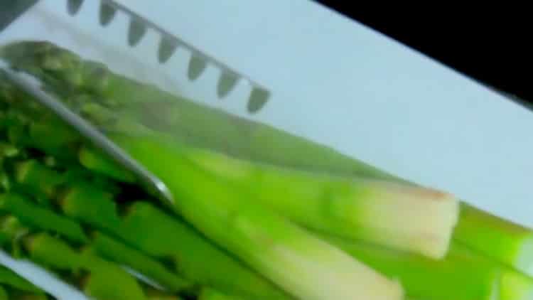 How to cook asparagus step by step recipe with photo