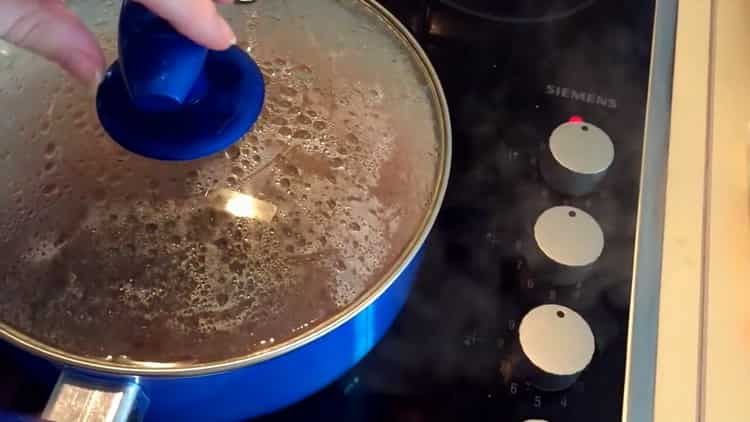 To prepare lentils, prepare the ingredients