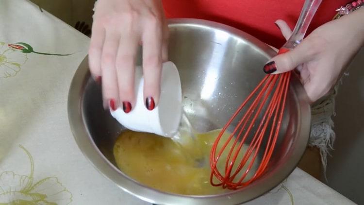 Ajouter de l'eau pour cuisiner