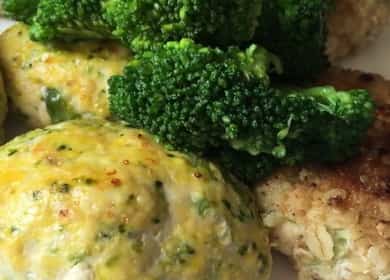Deux types d'escalopes de brocoli - une recette rapide et facile