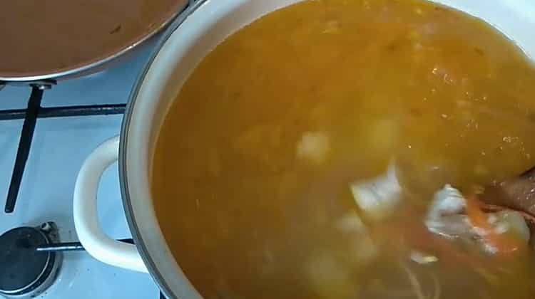 To make noodle soup
