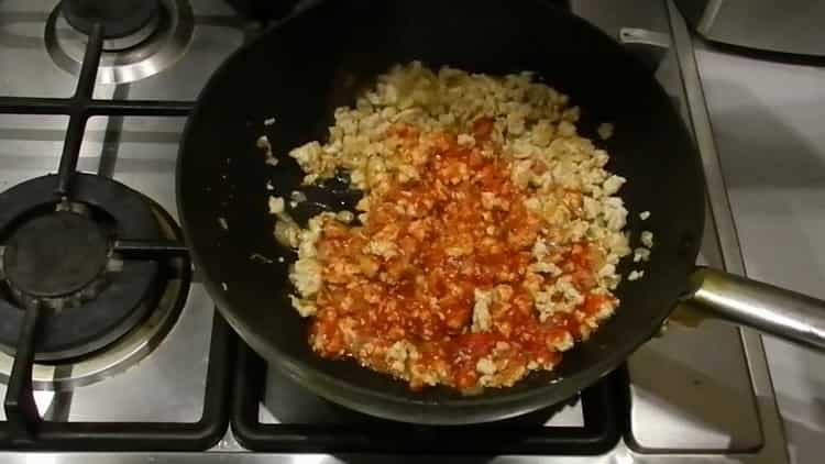 Pour faire des lasagnes, mélanger les ingrédients