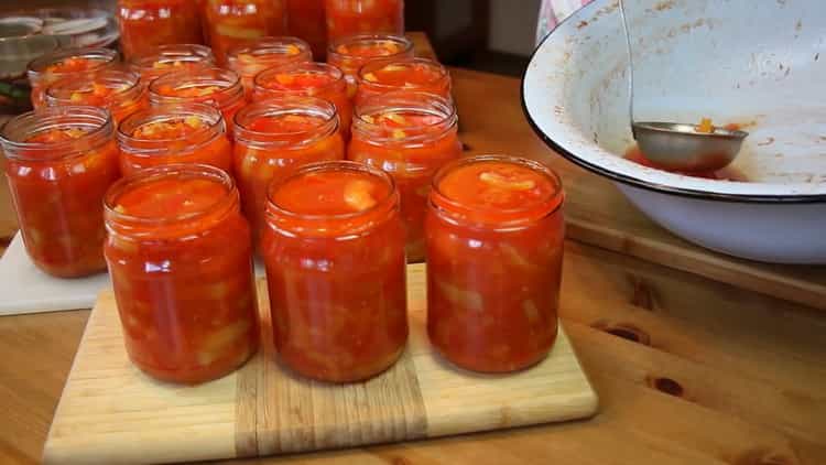 Para cocinar lecho llena los platos