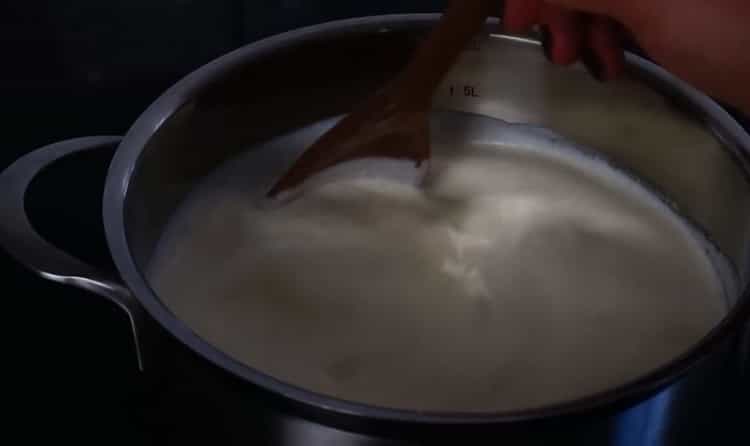 Cooking mascarpone at home
