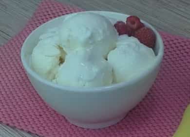 Ice cream Sundae from cream at home 🍨