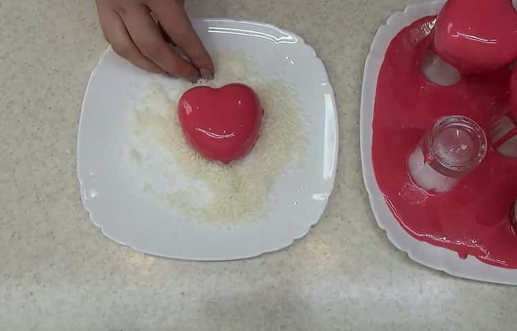 To make a cake, prepare a sprinkle