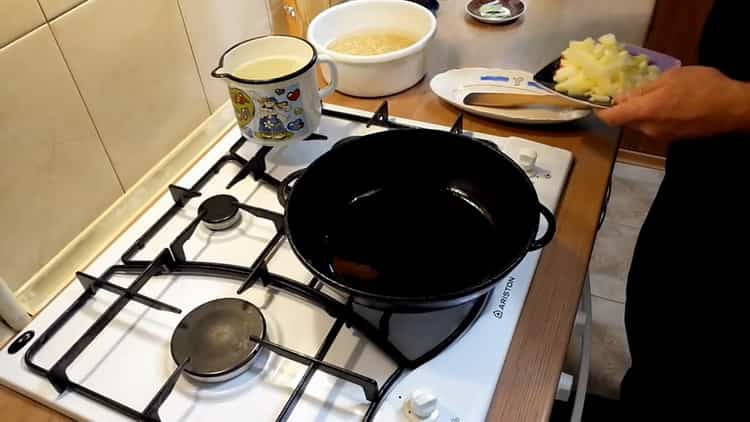 To prepare barley, prepare the ingredients