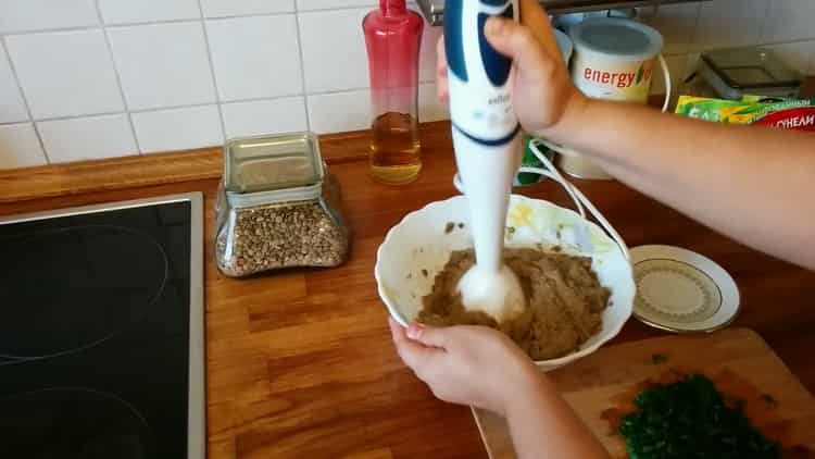 Para preparar un puré, prepare una licuadora