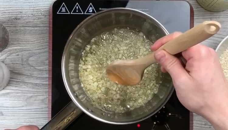 Cooking Shrimp Risotto