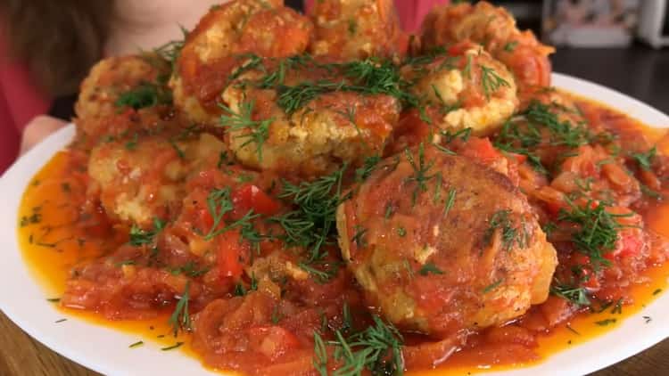 boulettes de viande prêt