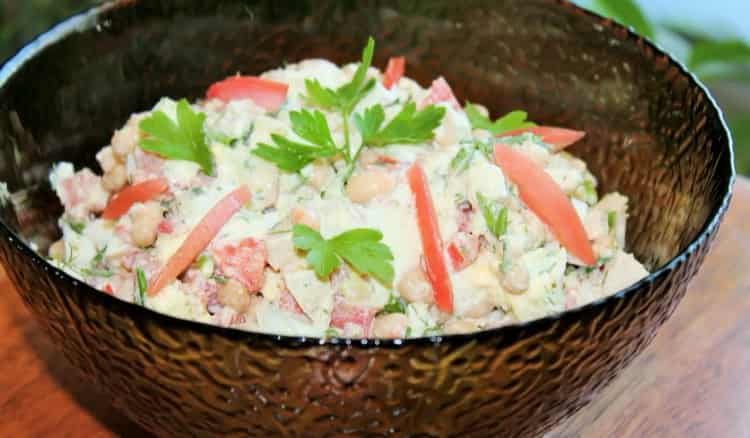 salade blanche en conserve