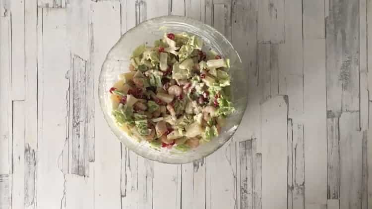 shrimp and chinese cabbage salad