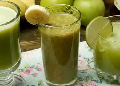 Three healthy options for juice with celery