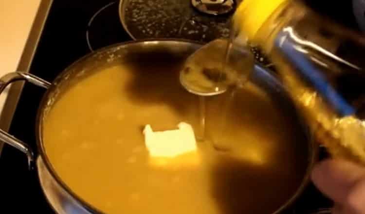 Ajouter du beurre pour faire de la soupe