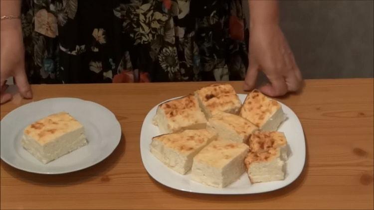 Le pudding au fromage cottage le plus aérien au four - une recette simple