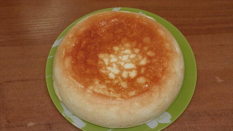 Delicado pudín de cuajada - cocine en una olla de cocción lenta