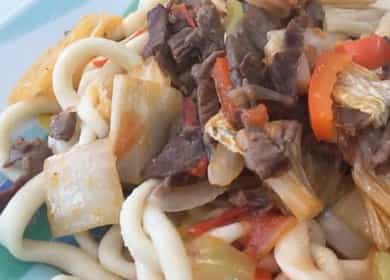 Lagman noodle dough is very simple and delicious вкусно