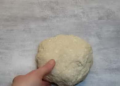 Curd dough for pizza with milk without yeast - just a couple of minutes and the dough is ready 🍕