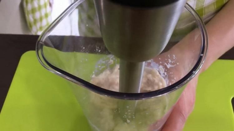 Purée de pain pour faire des boulettes de viande