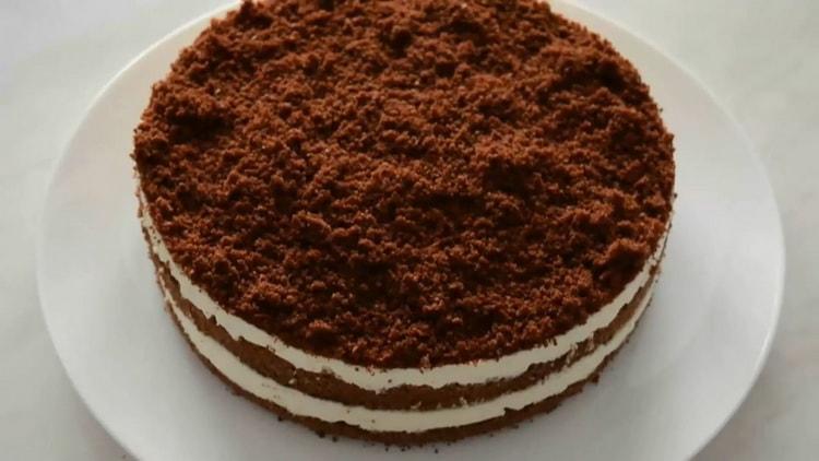 Le gâteau au mascarpone est prêt