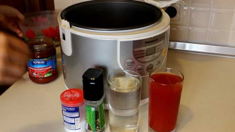 To cook beans in a slow cooker, mix the ingredients.