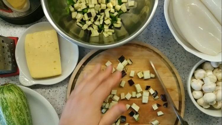 Prepara los ingredientes para cocinar.