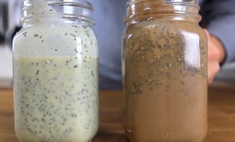 Add chia seeds to make a pudding