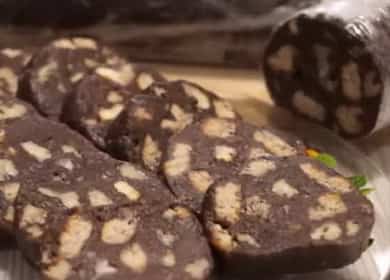 Salchicha de chocolate: una receta deliciosa de la infancia 🍫