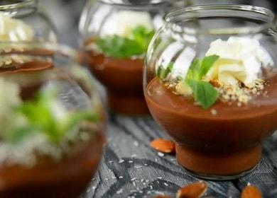 Pudding au chocolat - la recette la plus facile pour un dessert délicieux